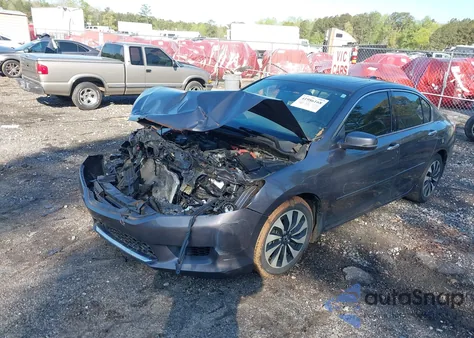 2015 Honda Accord Hybrid Ex-L from USA, damaged, VIN 1HGCR6F58FA001829